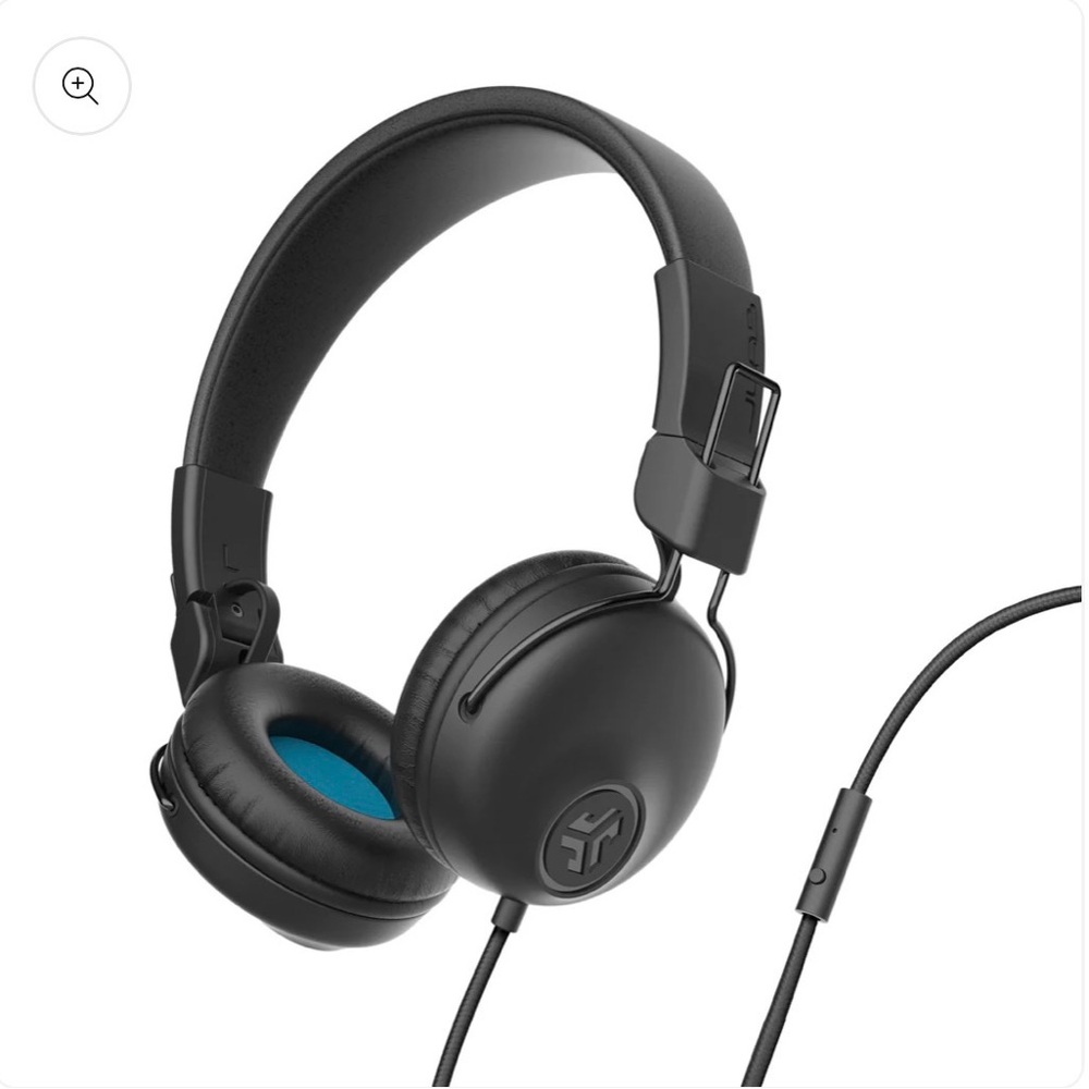 JLab Black On-Ear Headphones